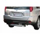 Barra tubo protezione posteriore SUV Nissan Xtrail X-trail 2007-2010 diam 76mm acciaio inox anche nero opaco