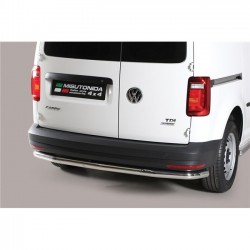 Barra tubo protezione posteriore SUV Vw Caddy 2004-2020 diam 63mm acciaio inox anche nero opaco