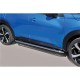 Coppia set pedane protezione sottoporta laterali TUNING SUV Nissan Juke 2020-, acciaio inox anche nero opaco
