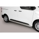 Coppia set protezioni sottoporta laterali TUNING SUV Peugeot Expert anche Traveller 2016- passo corto diam 63mm acciaio inox anche nero opaco