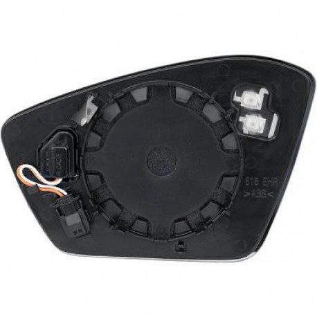 Vetro specchio retrovisore dx SKODA SUPERB 2015- oem 3V0 857 522 F 3V0 857 522 H 3V0 857 522 K