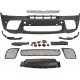 Paraurti anteriore TUNING look X6M M-Performance BMW X6 E71 anni 2008 2009 2010 2011 2012 2013 per lavafari per sensori