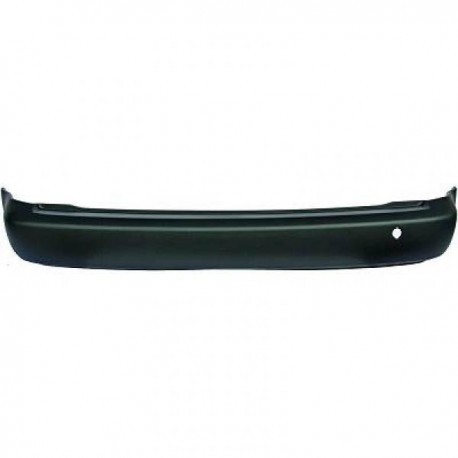 Paraurti posteriore VW CADDY, 2010-2015 nero, no sensori