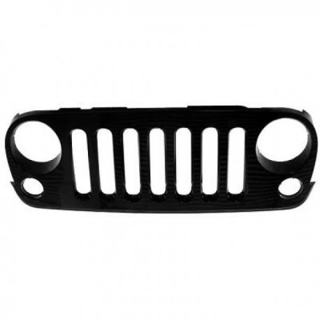 Calandra griglia JEEP WRANGLER, 2007- nero lucido