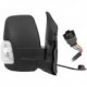 Specchio specchietto retrovisore dx FORD TRANSIT, 2014- 6-PIN, elettrico riscaldabile, convesso, freccia, nero, braccio corto, oem BK31-17682-LD5JA6