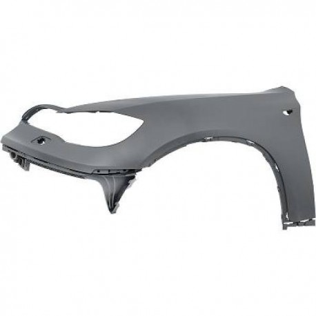 Parafango sx BMW X6 E71 E72, 2008 2009 2010 2011 2012 2013 2014 per lavafari, plastica, oem 51657052423