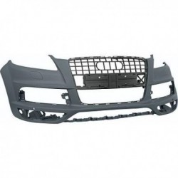 Paraurti anteriore AUDI Q7, 2010 2011 2012 2013 2014 2015 per sensori, verniciabile per lavafari mod Sport, oem 4L0807105M GRU