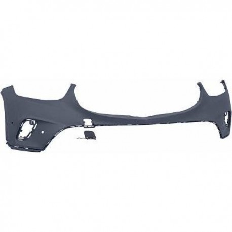 Paraurti anteriore MERCEDES GLC X253, 2020 2021 2022 verniciabile, per sensori no AMG, oem A253 885 8102