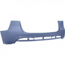 Paraurti posteriore TESLA MODEL Y, 2020- per sensori 6 fori, per sensori nero liscio, oem 1493735-S0-A