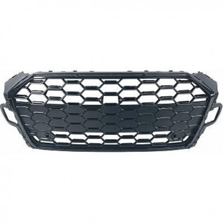 TUNING Calandra griglia AUDI A5, 2019- look Sport, nero lucido nero opaco,