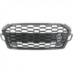 TUNING Calandra griglia AUDI A5, 2019- look Sport, nero lucido per sensori,