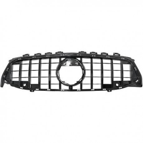 TUNING Calandra griglia sportiva MERCEDES CLA X118 C118 berlina Shooting brake, 2019- GT-look, nero lucido senza logo, no telecamera