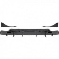 TUNING Diffusore estrattore paraurti posteriore TESLA MODEL 3, 2017-, nero lucido