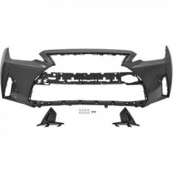TUNING Paraurti anteriore LEXUS IS, 2020- Sport 500-look, con sagome per sensori e lavafari,
