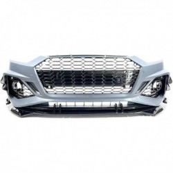 TUNING Paraurti sportivo anteriore AUDI A5 S5, 2019- look RS, nero brillante,