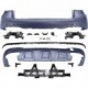 TUNING Paraurti sportivo posteriore MERCEDES GLC SUV X253, 2015 2016 2017 2018 2019 look Sport, per sensori nero lucido,