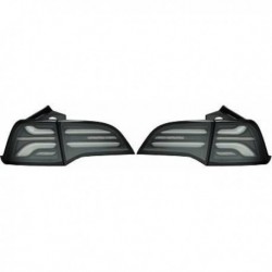 TUNING Set fari fanali posteriori TESLA MODEL 3 e Y, 2017- barra LED, smoke fumè nero, freccia dinamica,