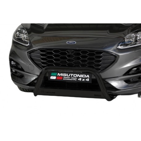 Bullbar anteriore OMOLOGATO SUV Ford Kuga 2020- diam 63mm mod Medium acciaio inox anche nero opaco