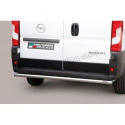 Barra tubo protezione posteriore SUV Opel Movano 2022 2023 e 2024-, diam 50mm, acciaio inox anche nero opaco