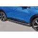 Coppia set pedane protezione sottoporta laterali TUNING SUV Nissan Juke 2020-, acciaio inox anche nero opaco